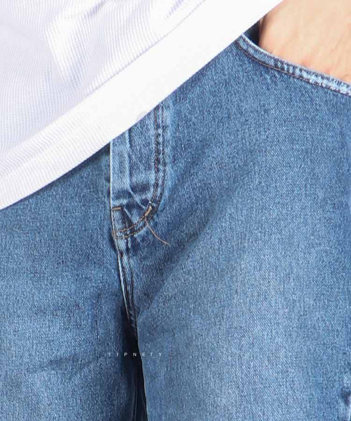 شلوار جین آبی راسته تولید شرکت Lcon