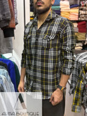 پیراهن پشمی ترک اورجینال ZARA چهارخانه دو جیب؛ استایل گرم و شیک برای فصل سرد
