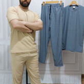 ست تیشرت و شلوار مراکشی یقه گرد کاری خاص و کمیاب